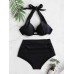 High Waisted Halter Backless Swimsuits For Womens Hot Bikini